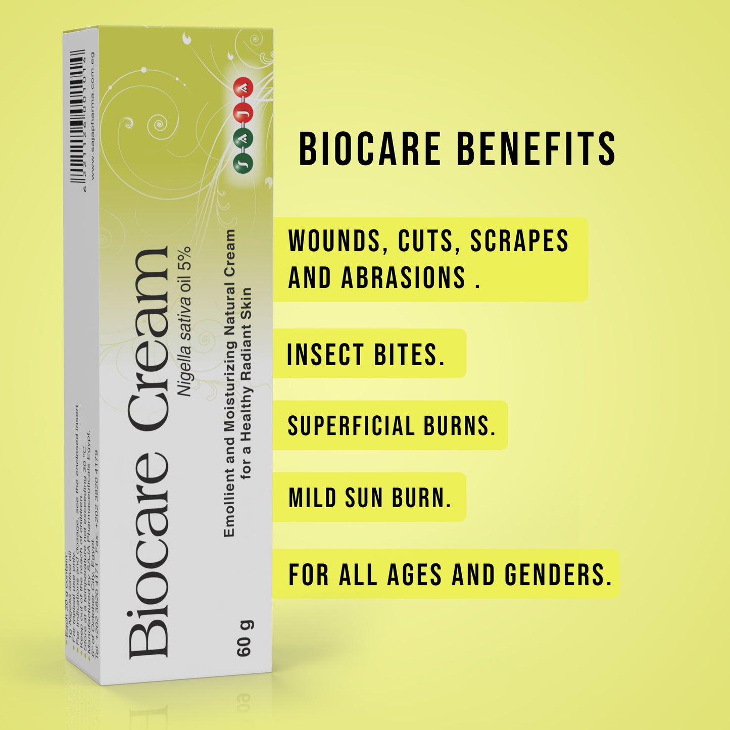 Biocare® - Moisturizing Cream | 60g