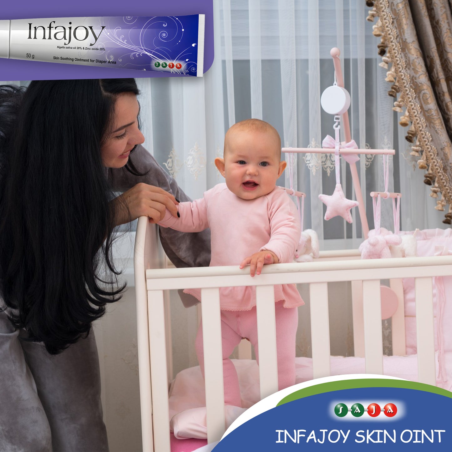 Buy 1 Get 1 Free – INFAJOY® Duo Pack - SKIN OINT FOR DIAPER AREA |  50GM