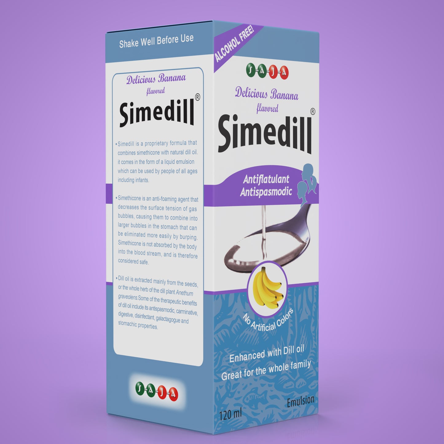 Simedill® - Anti-flatulant & Antispasmodic   Syrup |120 Ml