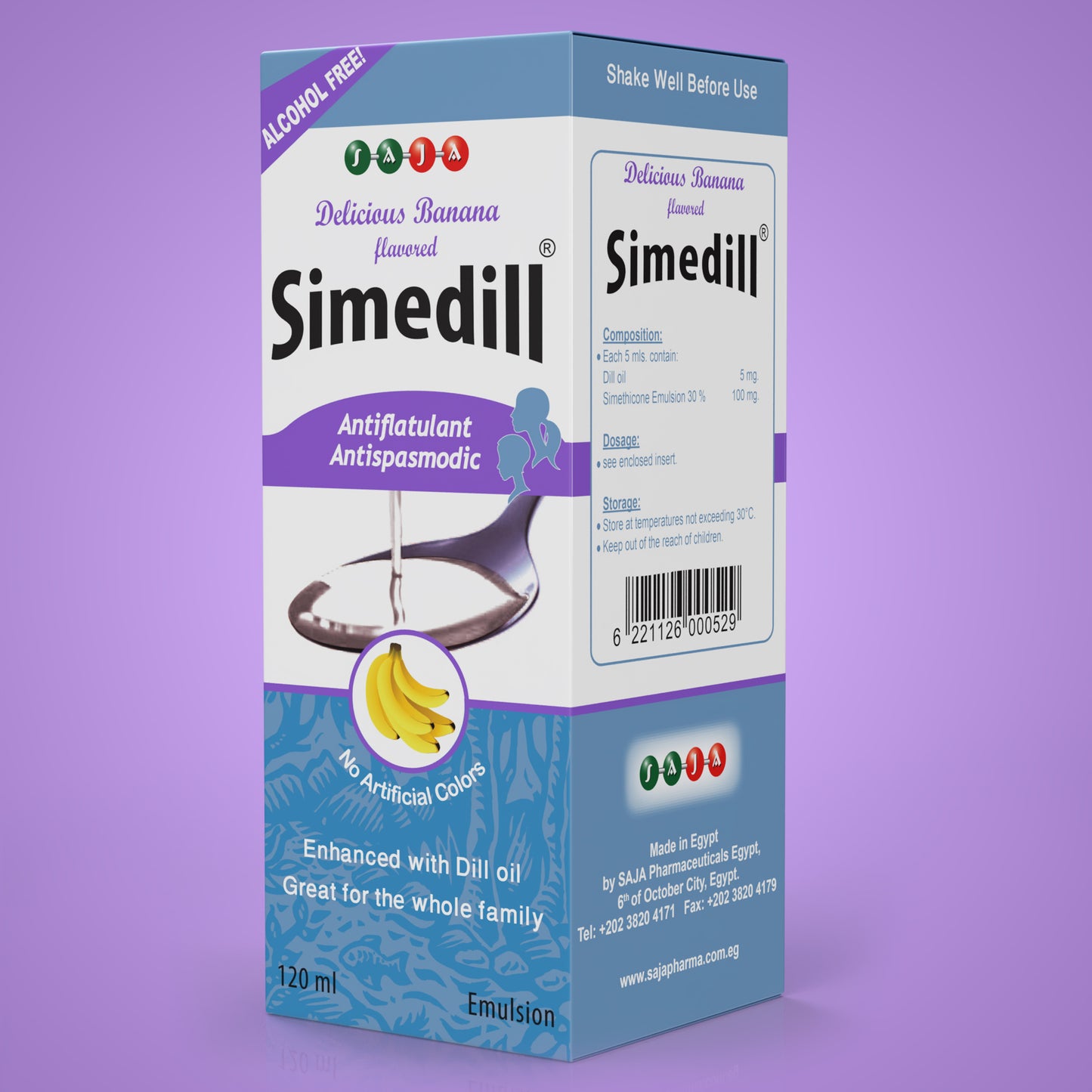 Simedill® - Anti-flatulant & Antispasmodic   Syrup |120 Ml