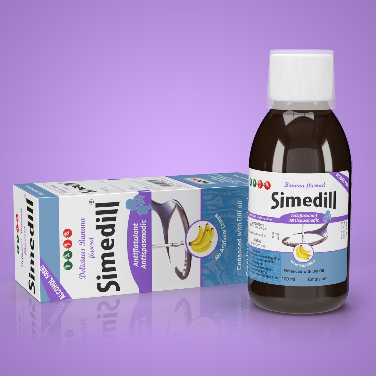 Simedill® - Anti-flatulant & Antispasmodic   Syrup |120 Ml
