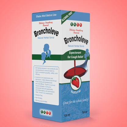 Broncholeve® - Natural Herbal Syrup | 120ml