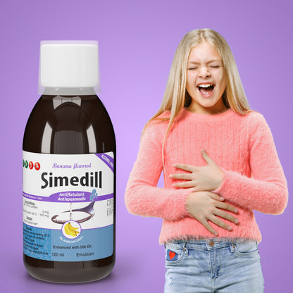 Simedill® - Anti-flatulant & Antispasmodic   Syrup |120 Ml